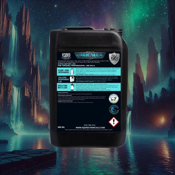 Equip2clean VALHALLA WoolSafe Solvent Carpet & Upholstery Pre-Spray