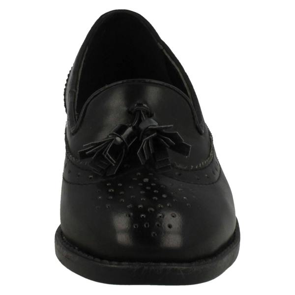 Spot On Girls Spot On Brogue Detail School Shoes