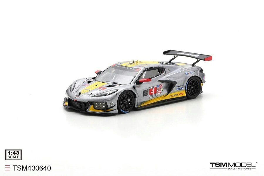 MCSlots Chevrolet Corvette C8.R #4 Corvette Racing 2022 IMSA Daytona 24Hrs 1:43 Scale TSM430640