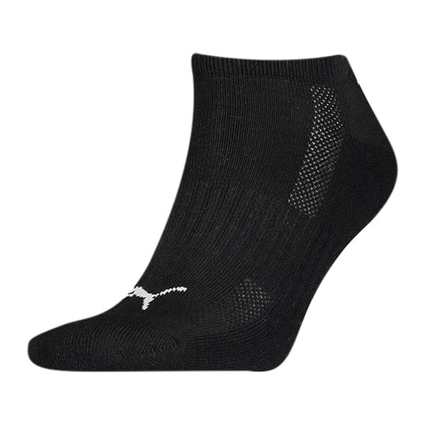 Puma Unisex Adult Cushioned Trainer Socks (Pack Of 3) - Black/White