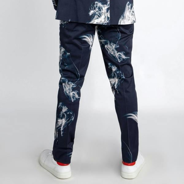 PRINTED SUIT TROUSERS - Claudio Lugli Shirts
