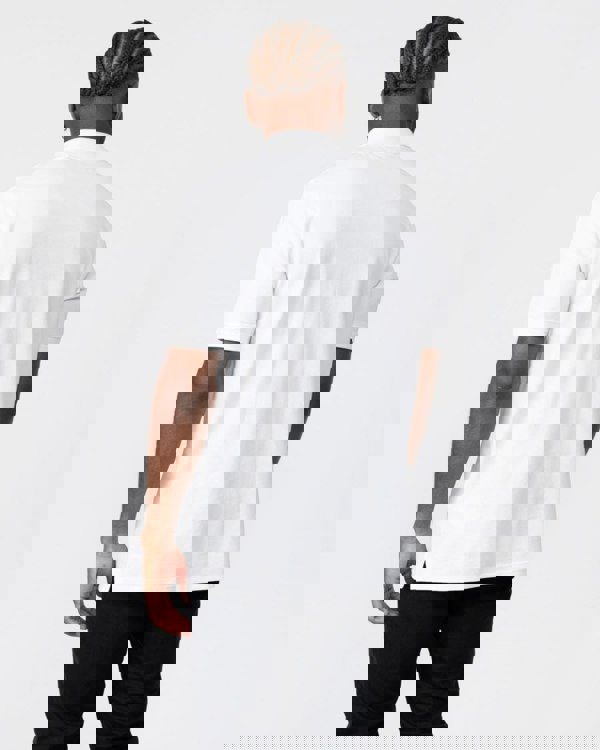 Lyle & Scott Tonal Eagle Mens Polo Shirt - 626 White