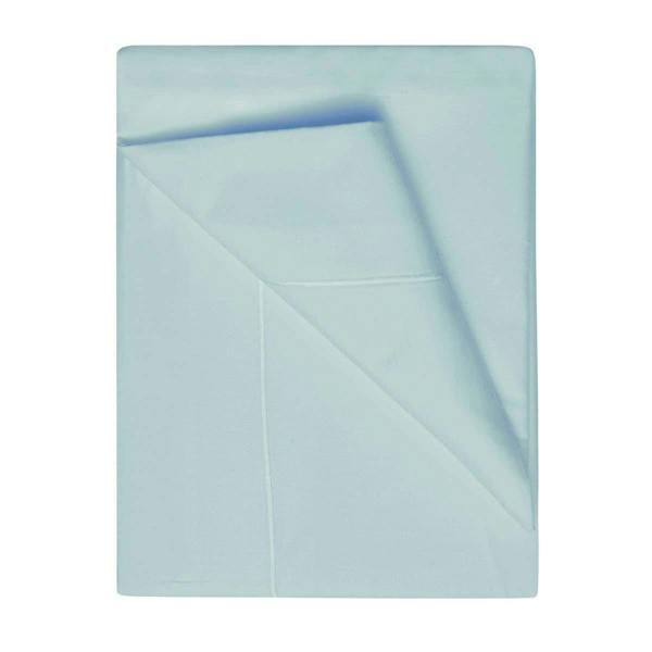 Belledorm 400 Thread Count Egyptian Cotton Flat Sheet - Duck Egg Blue