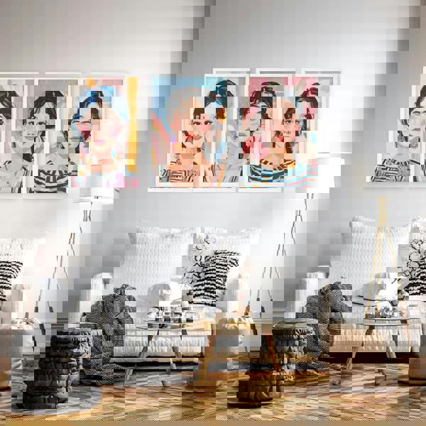 Boho Wall Art | Set of 3 Boho Women Wall art Prints