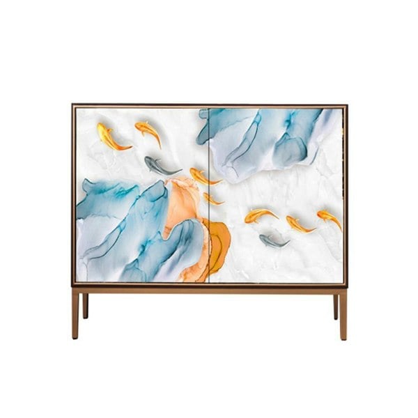 Monika Sideboard with sideboard buffet cabinet white