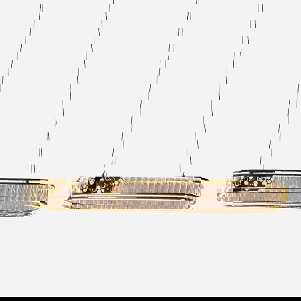 Lightsin Gold Crystal Ring LED Pendant Light Modern Chandelier Ceiling Lighting Lightsin UK 