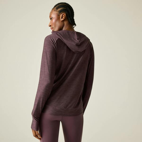 Dare 2B Womens The Laura Whitmore Edit Sprint City Lightweight Hoodie - Huckleberry