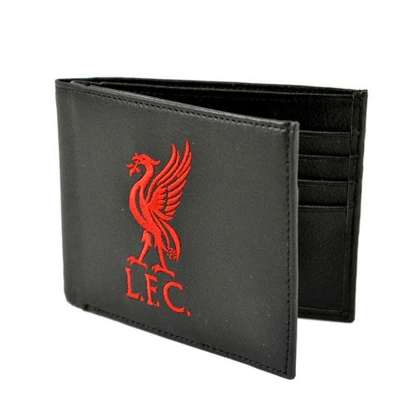 Liverpool FC Embroidered Wallet - Black/Red