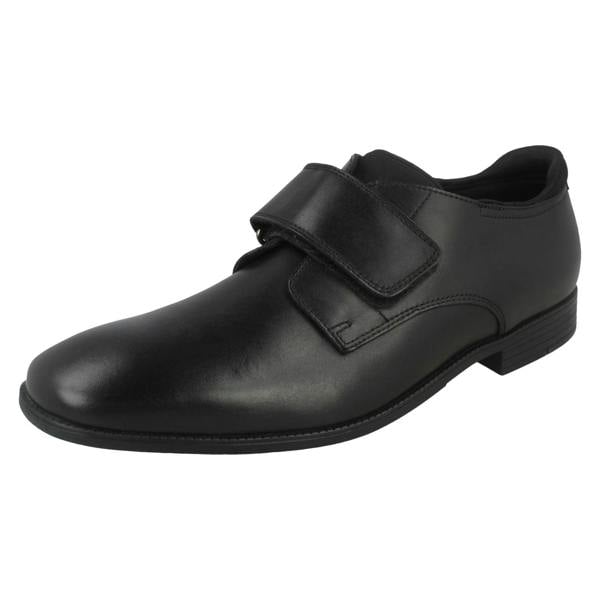 Start-rite Boys Startrite Formal Hook & Loop School Shoes Logic