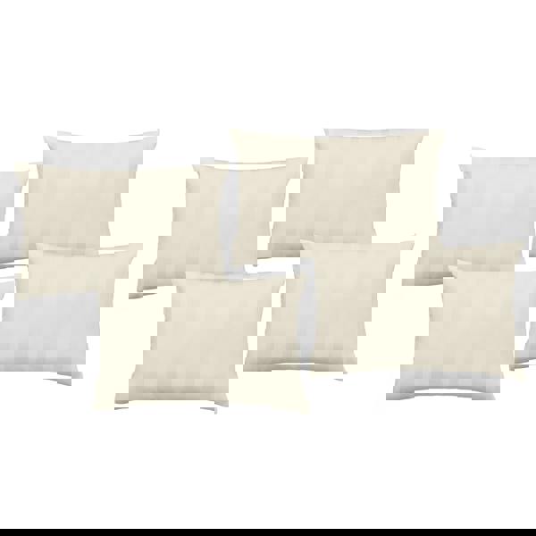 Bianca So Soft Satin Stripe Standard Pillowcase Pack of 4 Cream