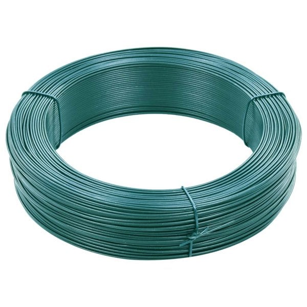 Berkfield Fence Binding Wire 250 m 0.9/1.4 mm Steel Blackish Green