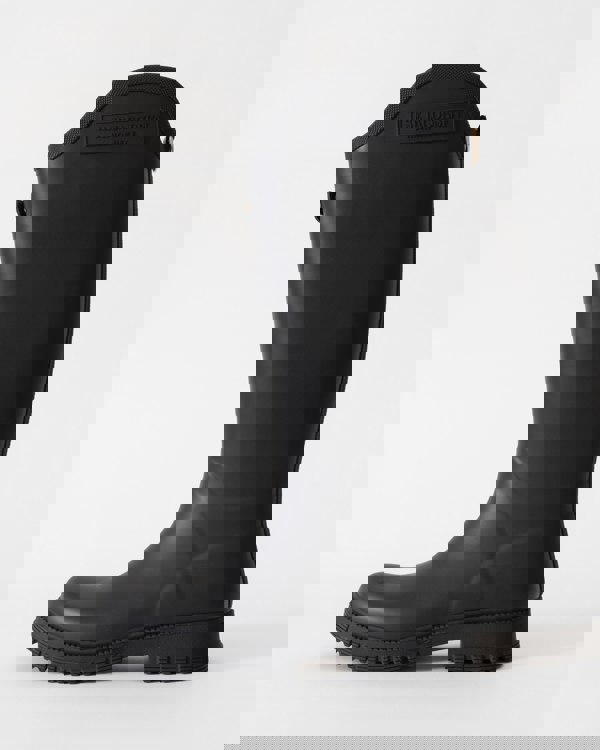 Ilse Jacobsen RubSwift Asymmetric Tall Wellies - Black