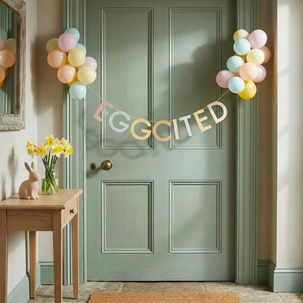 Garden Greatness Eco Eggciting Decorative Bunting Garland