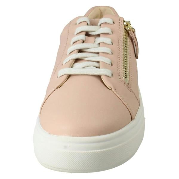 Clarks Ladies Clarks Artisan Platform Trainer Shoes - Hollyrose Zip