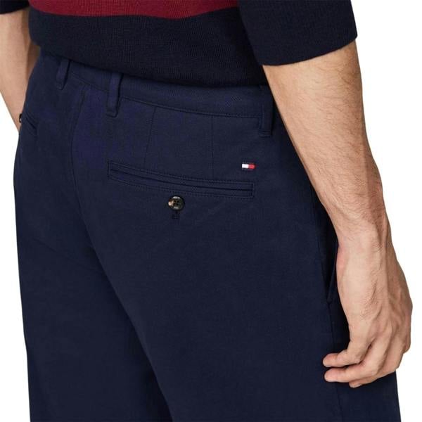 Tommy Hilfiger Mens Tapered Chinos - Blue - 
