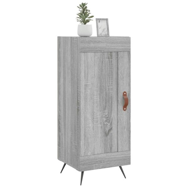 Berkfield Sideboard Grey Sonoma 34.5x34x90 cm Engineered Wood