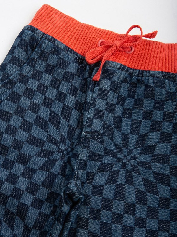 Kite Boys Organic Chequerboard Denim Pull Ups