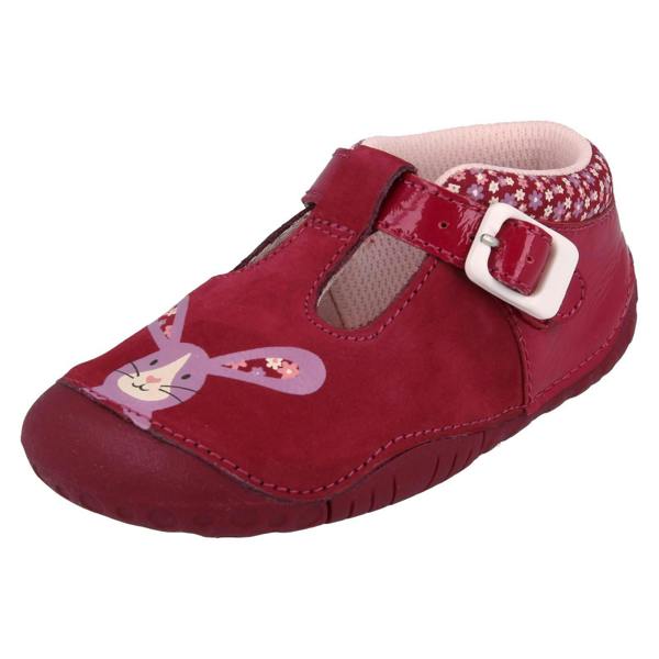 Start-rite Children's Girls Boys Startrite Pre Walker Cruiser T Bar Shoes Little Paws