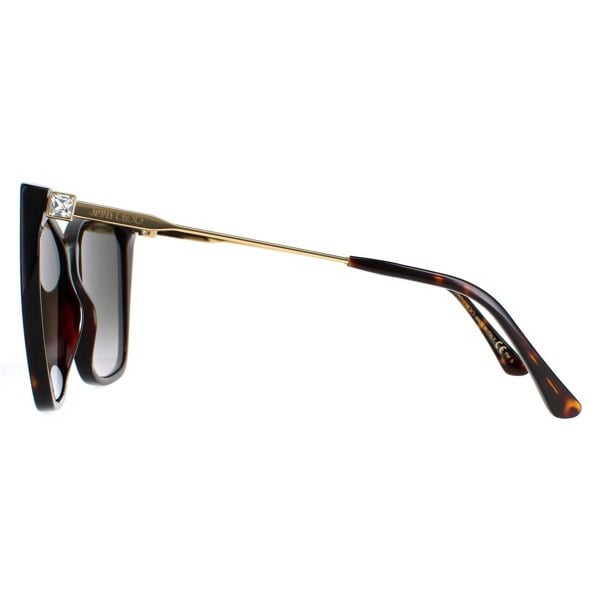 Jimmy Choo Sunglasses Seba/S 086/HA Dark Havana Brown Gradient
