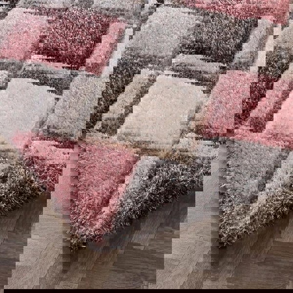 The Rugs 3D Geo Carved Rug – Geometric Design