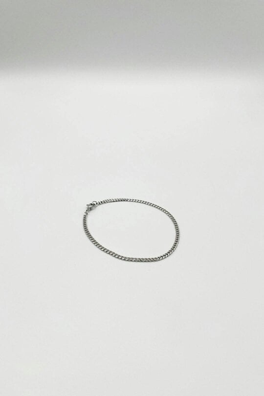 SVNX Cuban Bracelet in Silver 3mm
