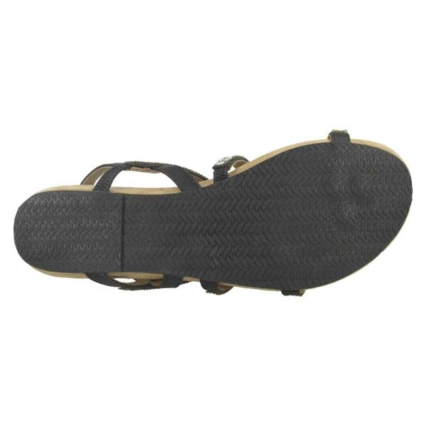 Leather Collection Ladies Leather Collection Diamante Slingback Sandals
