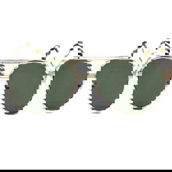 Lacoste L233SP 714 GOLD / Green polarized Sunglasses One Size