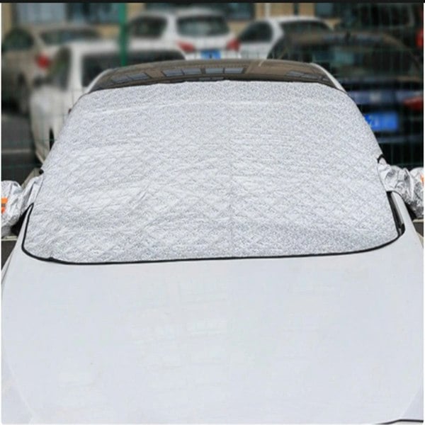 Generise 'PLUS' 9 Magnet All Seasons 4-in-1 Winter Windscreen and Wing Mirror Car Cover and Summer Sunshade