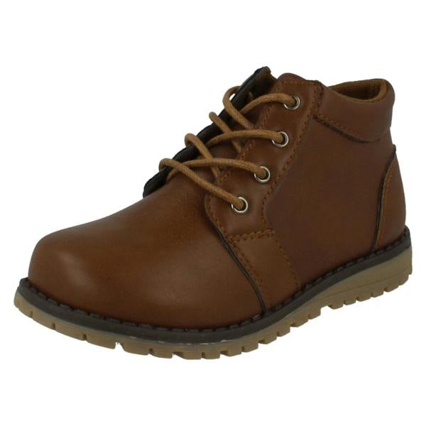 JC Dees Boys JCDees Trendy Lace Up Ankle Boots
