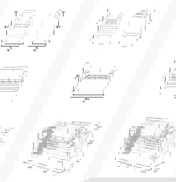 Minimalism Two Seater, Three Seater Sofa, Corner Sofa, Real Leather-Weilai Concept-Weilai Concept