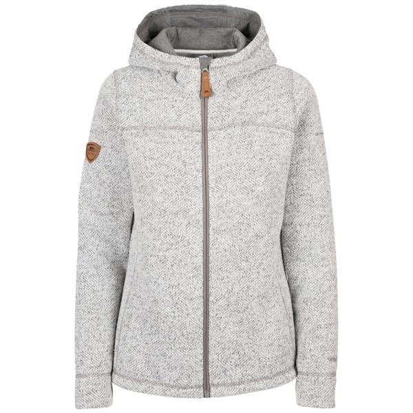 Trespass Womens/Ladies Reserve Hooded Fleece - Storm Grey