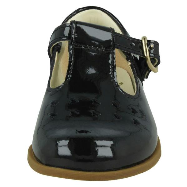 Clarks Girls Clarks Patent Leather Formal Shoes - Drew Play