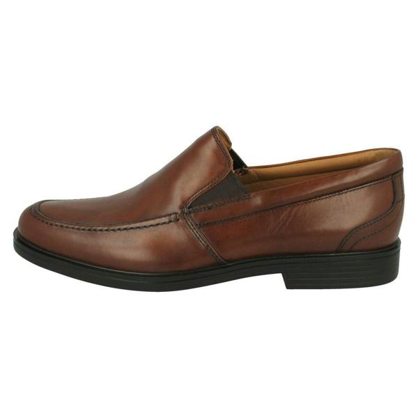Clarks Mens Clarks Slip On Formal Shoes Un Aldric Slip