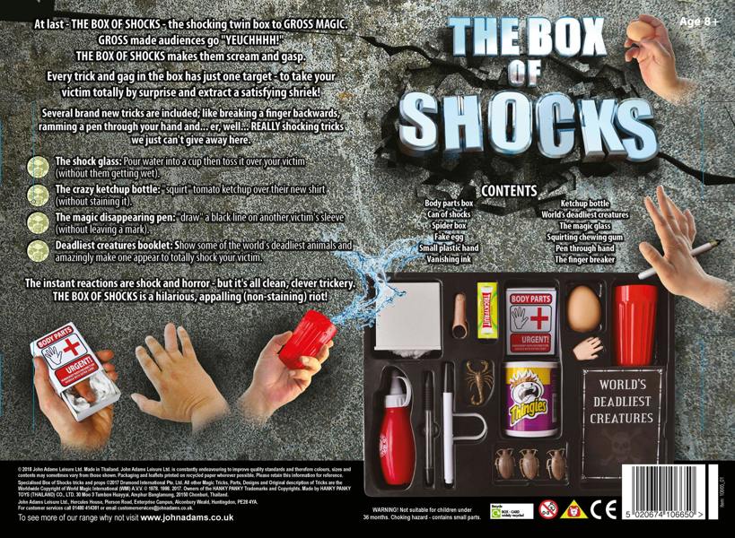 John Adams The Box of Shocks Prank & Magic Set