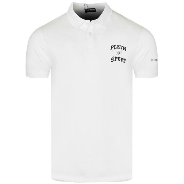 PLEIN SPORT PS25MPL01 WHITE Polo Shirt MALE S