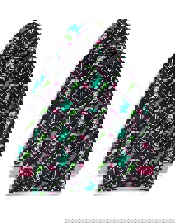 Wicked Girls Multicoloured Character Blanket Hoodie (One Size)