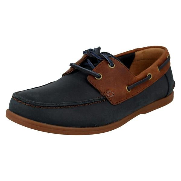 Clarks Mens Clarks Lace Up Deck Shoes Pickwell Sail
