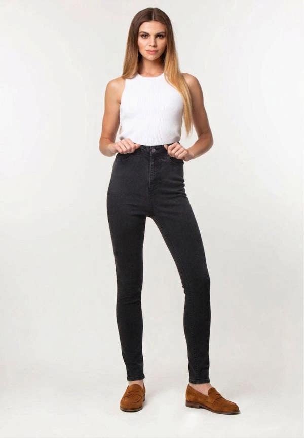 I Am Denim Tummy Control High Waist Skinny Jeans