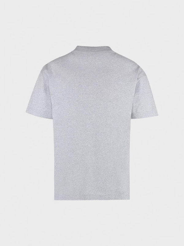 Palm Angels Logo Monogram Shirt Light Grey - Mens