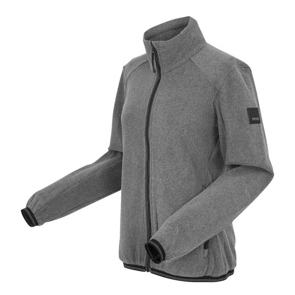Regatta Womens/Ladies Bayhill Zipped Fleece Jacket - Seal Grey - 