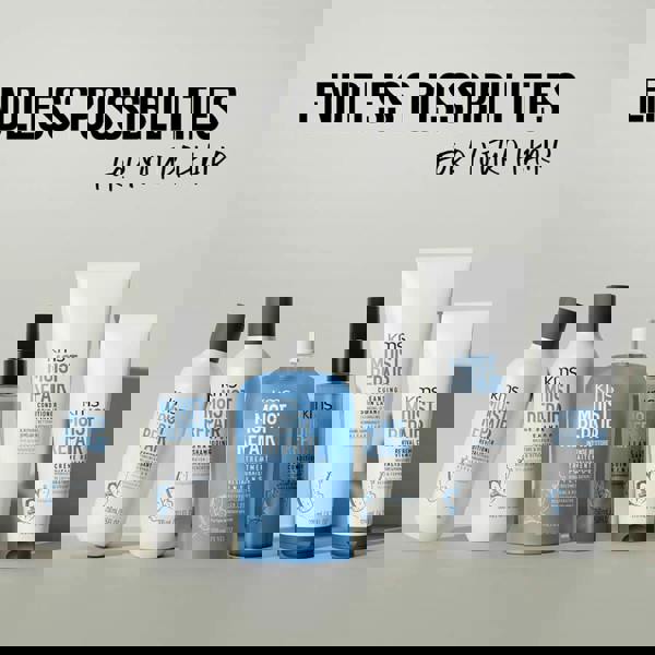 KMS Moist Repair Shampoo Conditioner Leave-In Conditioner