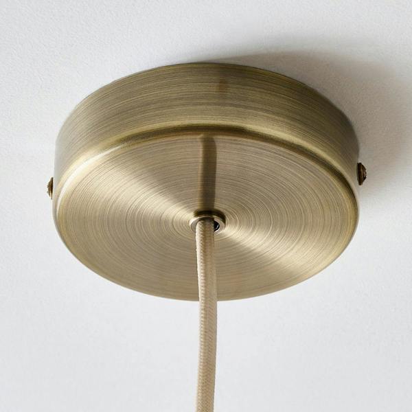 Pagazzi Lighting Zula 1-Light Champagne Pendant