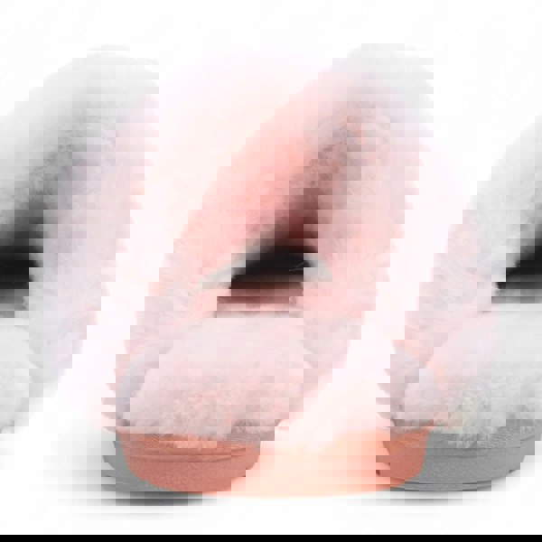 Infinity Leather Luna - Women's Sheepskin Suede Mule Slippers