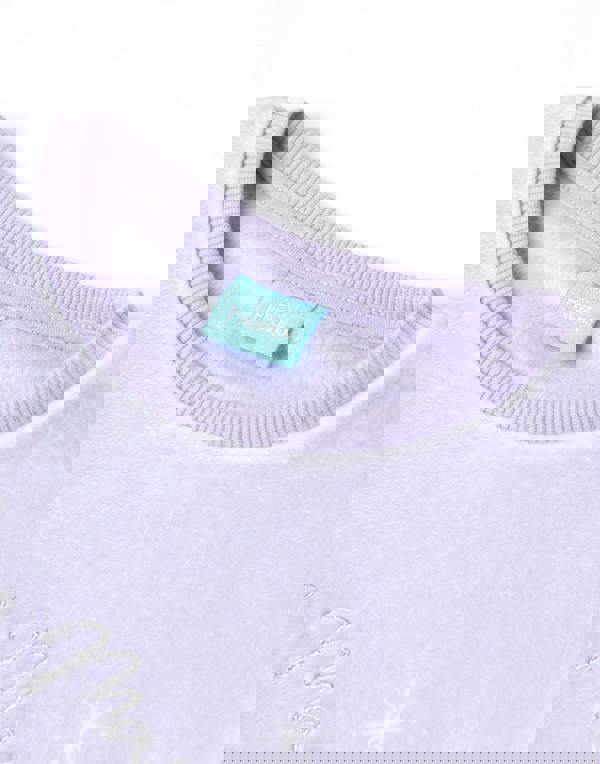 Disney Frozen Girls Purple Elsa Long Sleeve Long Leg Pyjama Set