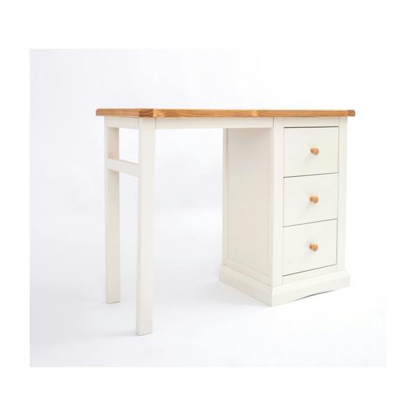Cabinet Bits Castelli 3 Drawer Desk - Dressing Table Wood Knob