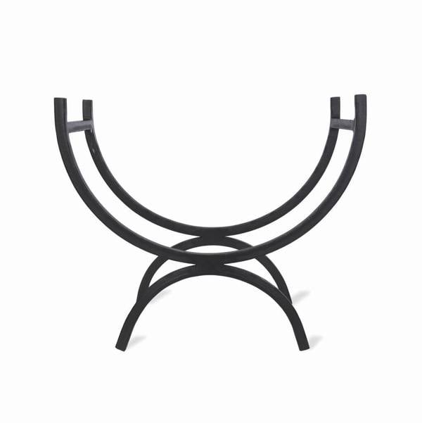 Wrought Iron Log Holder - lifestyle shot