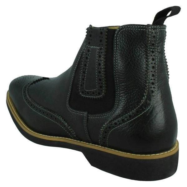 ANATOMIC Mens Anatomic Slip On Ankle Boots Gustavo