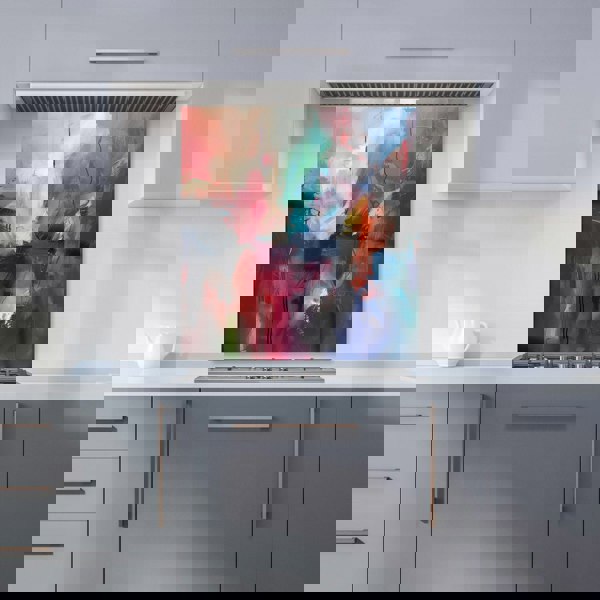 Warren Reed - Designer Cosmic Fusion: Colours Of The Universe Kitchen Splashback