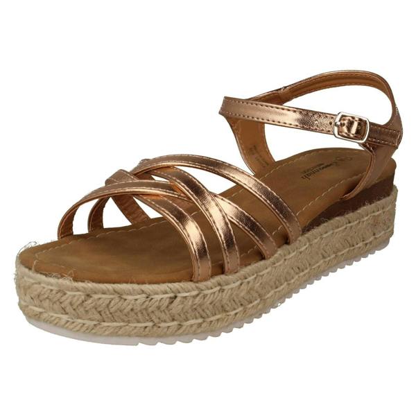 Savannah Ladies Savannah Flatform Sandals F12093