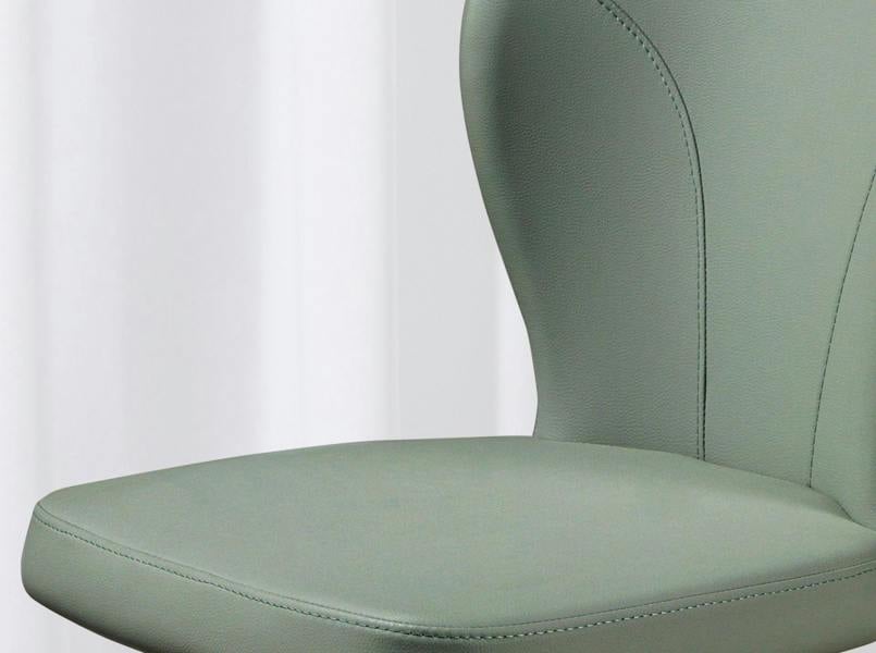 Angel Cerdá Light Green Leatherette Swivel Chair 4183